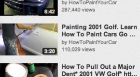 How To Paint Your Car From Home On Budget!